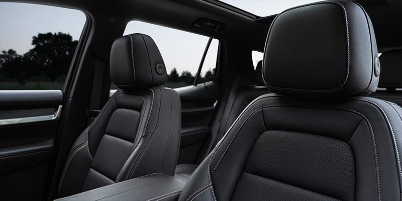 2026 GMC Terrain premium interior with comfortable front seating and refined cabin design