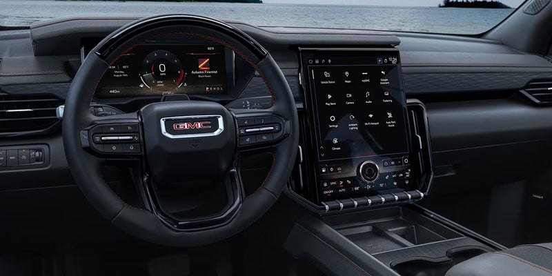 GMC Acadia infotainment technology system