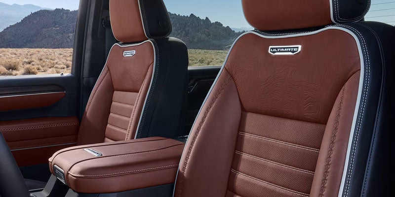 2026 Sierra 2500 HD premium interior
